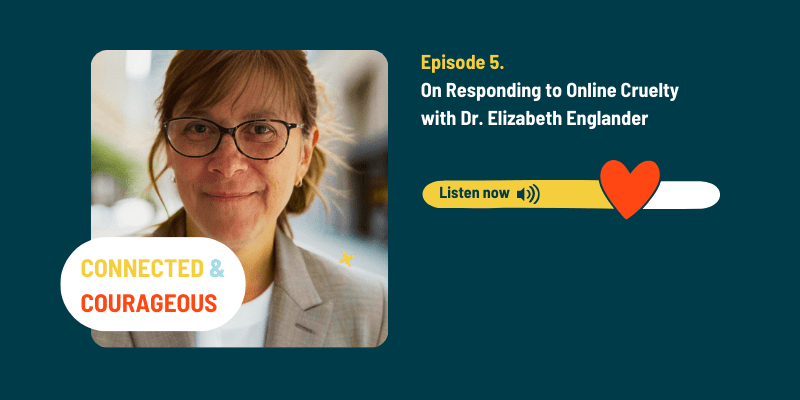 Picture of podcast episode guest with Dr. Elizabeth Englander