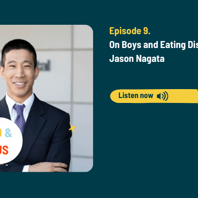 Headshot of Jason Nagata for episode 9 of the Spark & Stitch podcast Connected & Courageous