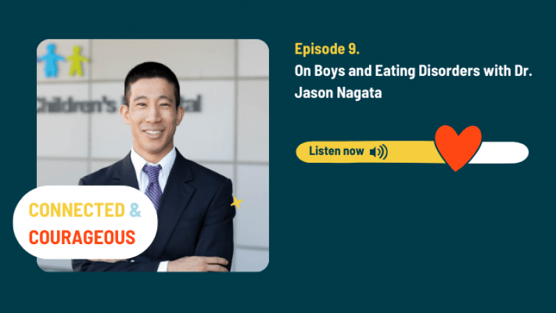 Headshot of Jason Nagata for episode 9 of the Spark & Stitch podcast Connected & Courageous